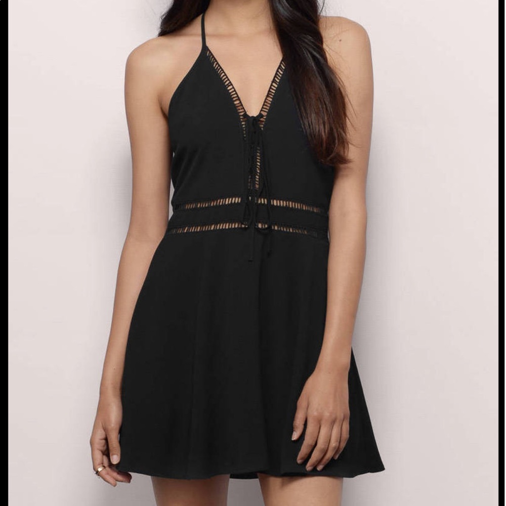 Tobi Catching Summer Rays dress in black